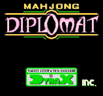 Mahjong Diplomat [BET] (Japan) screen shot title